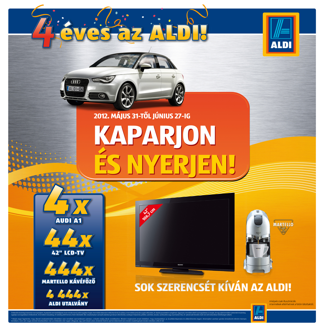 ALDI Születésnapi promóció 2011 